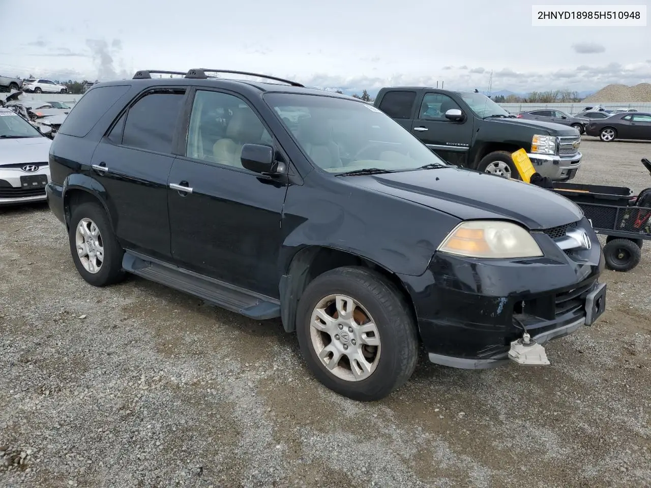 2005 Acura Mdx Touring VIN: 2HNYD18985H510948 Lot: 49869175