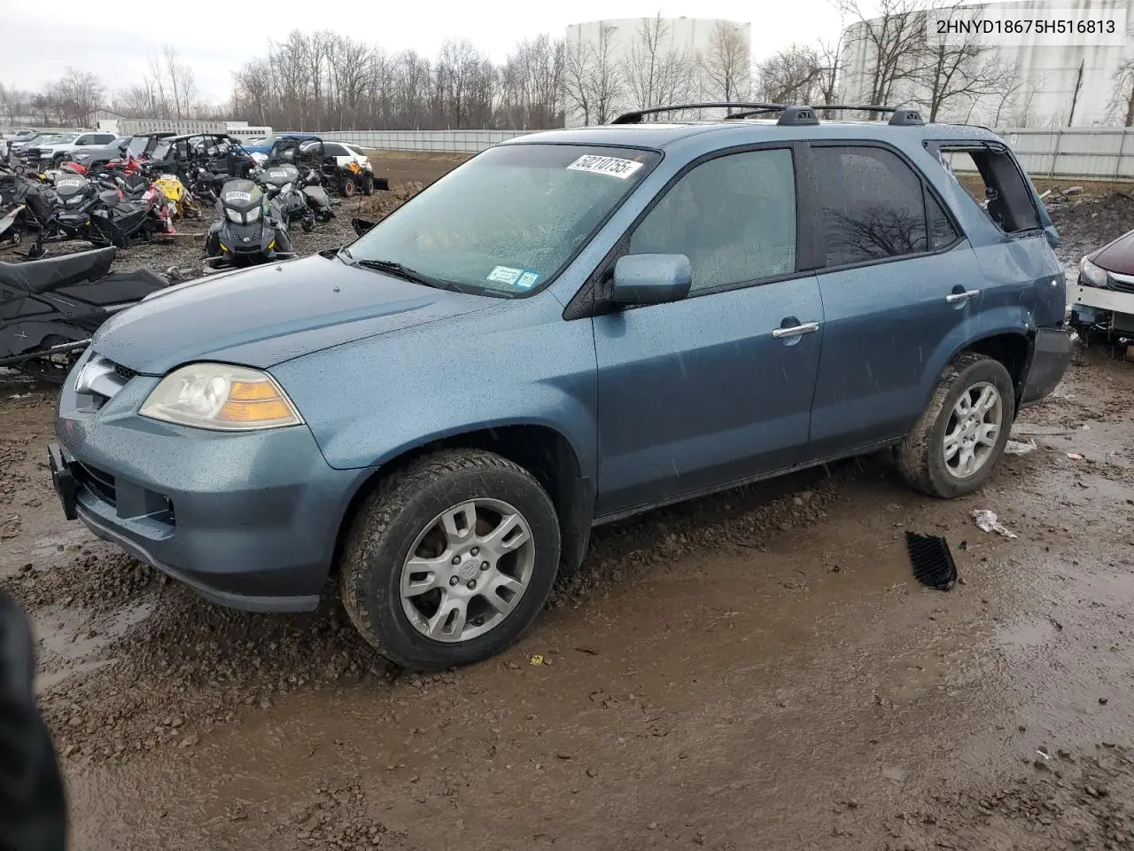 2005 Acura Mdx Touring VIN: 2HNYD18675H516813 Lot: 50210755