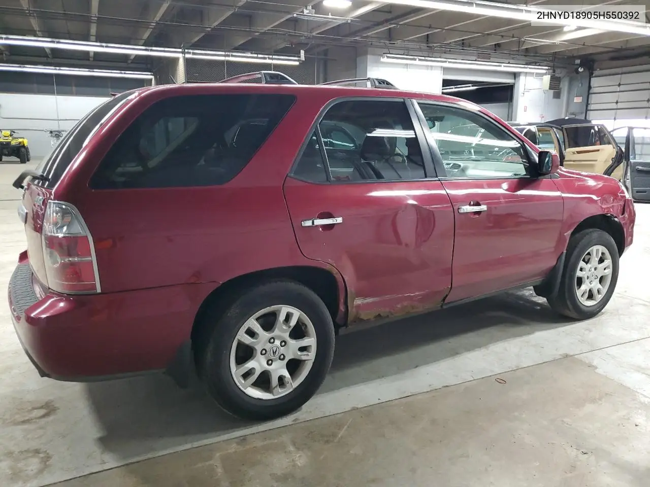 2005 Acura Mdx Touring VIN: 2HNYD18905H550392 Lot: 51966025