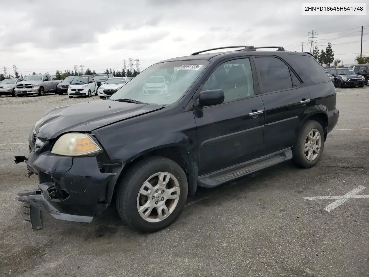 2005 Acura Mdx Touring VIN: 2HNYD18645H541748 Lot: 55961635
