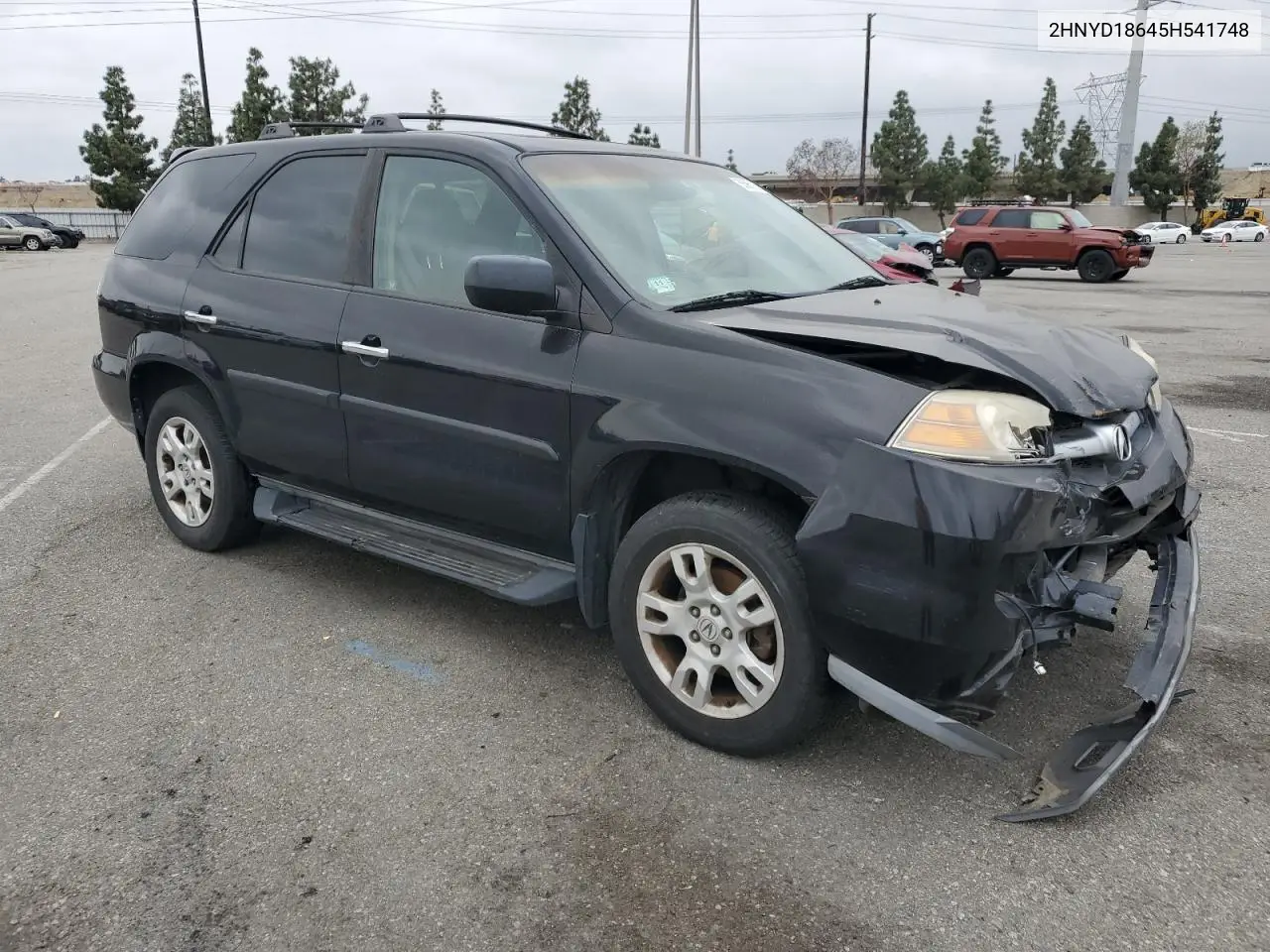2005 Acura Mdx Touring VIN: 2HNYD18645H541748 Lot: 55961635