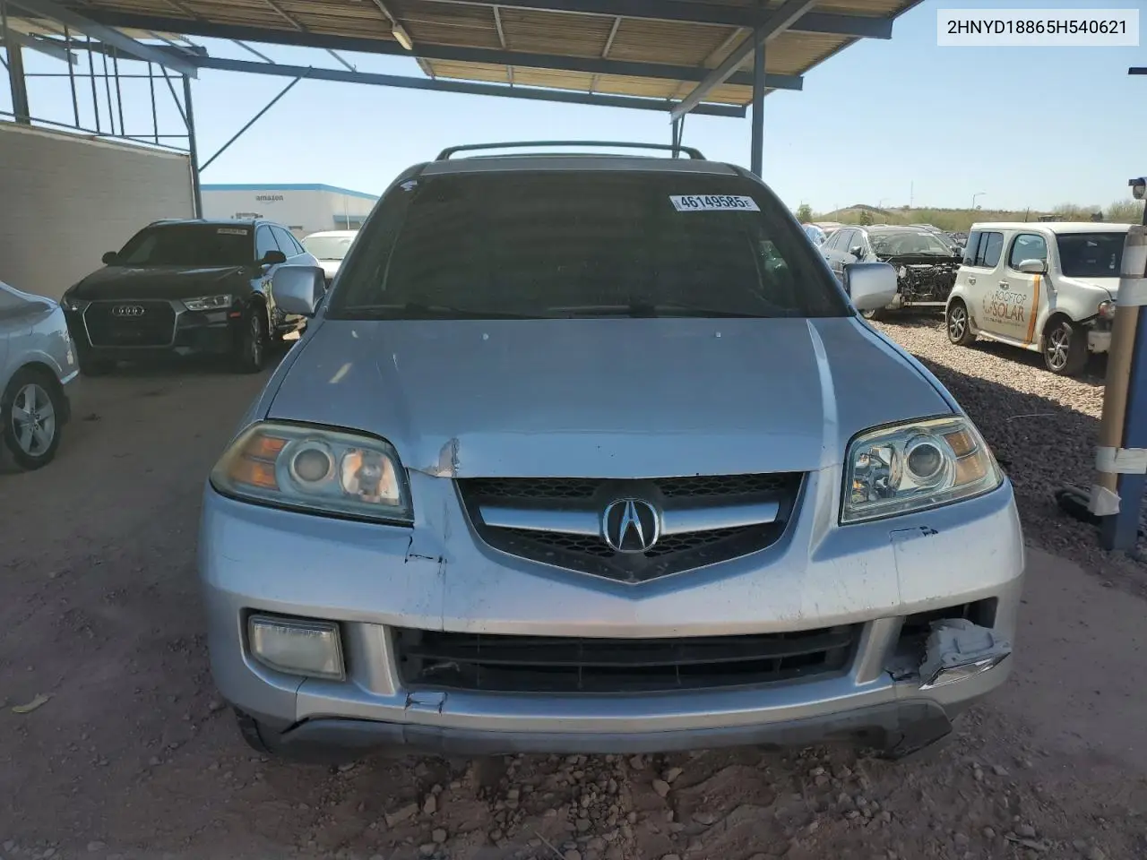 2005 Acura Mdx Touring VIN: 2HNYD18865H540621 Lot: 56944975
