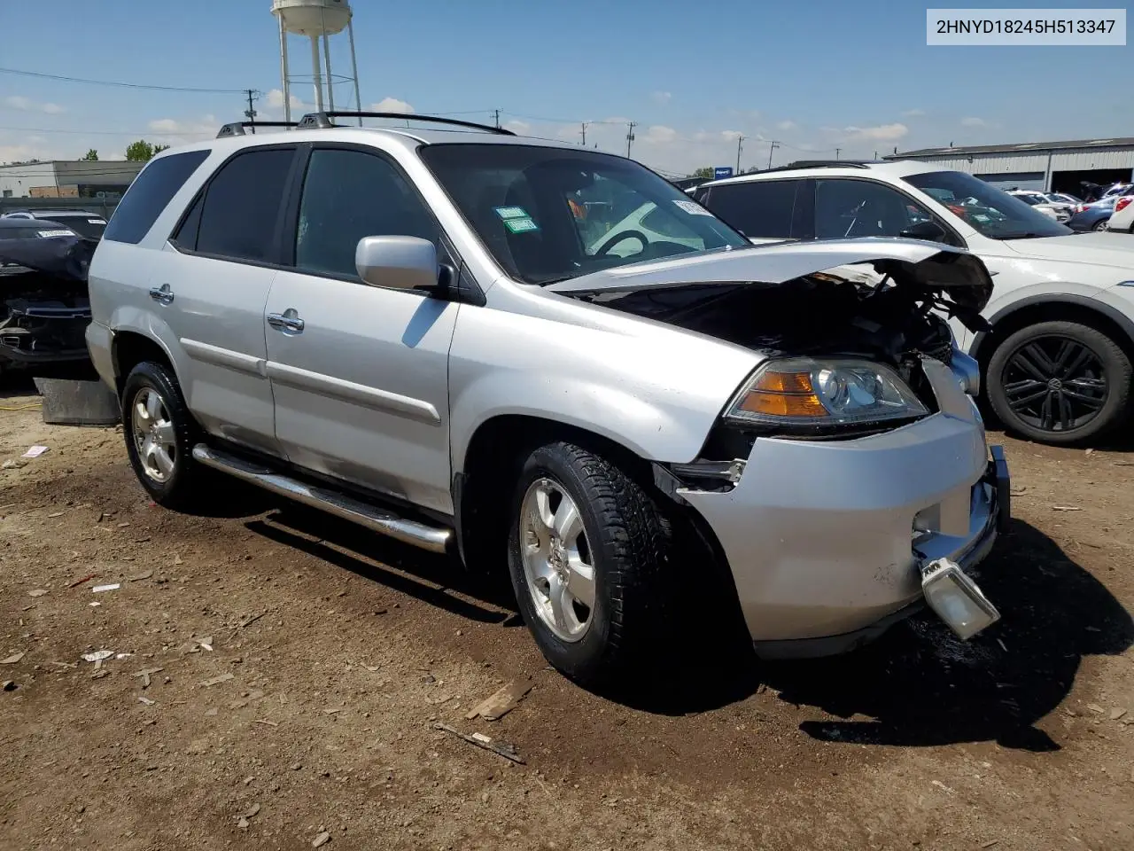 2005 Acura Mdx VIN: 2HNYD18245H513347 Lot: 58185235