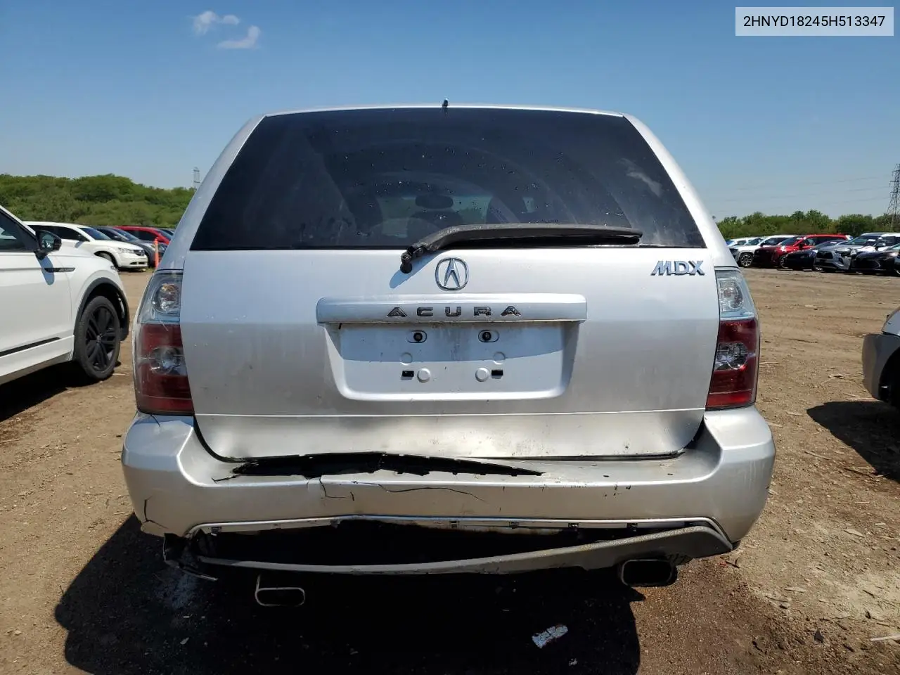 2005 Acura Mdx VIN: 2HNYD18245H513347 Lot: 58185235