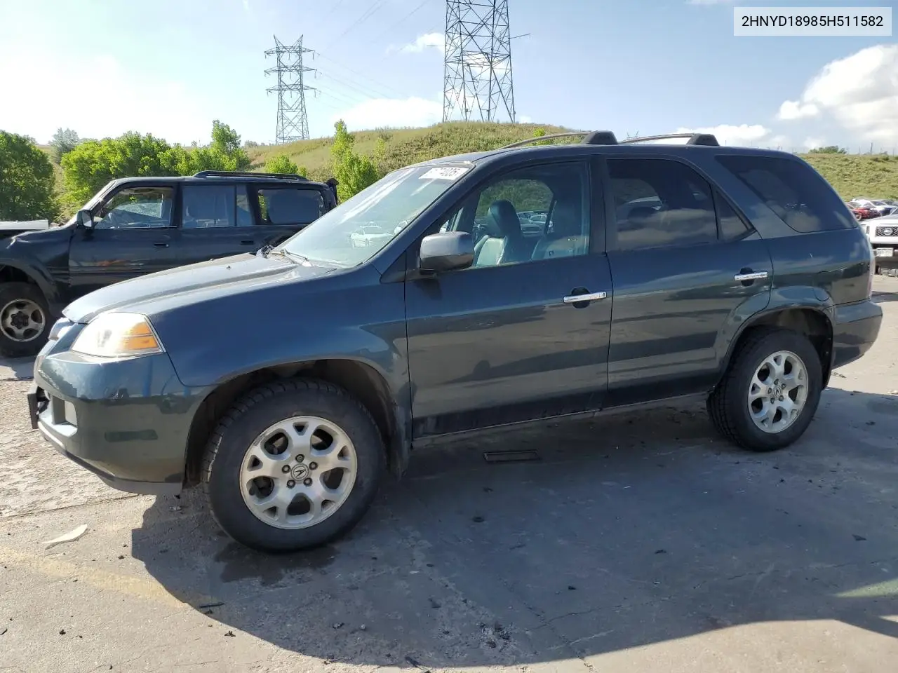 2005 Acura Mdx Touring VIN: 2HNYD18985H511582 Lot: 61774035