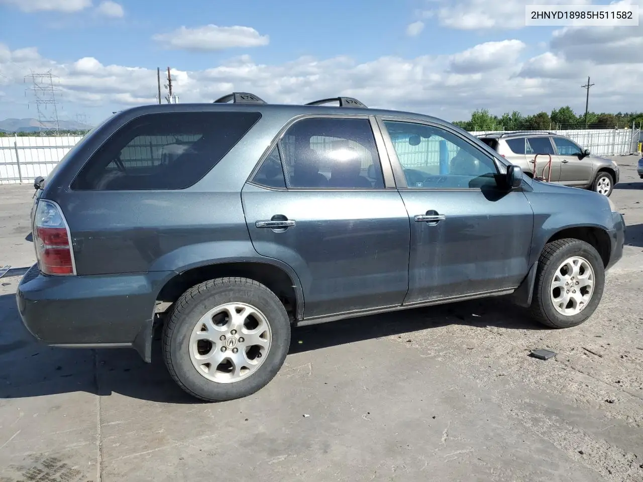 2005 Acura Mdx Touring VIN: 2HNYD18985H511582 Lot: 61774035
