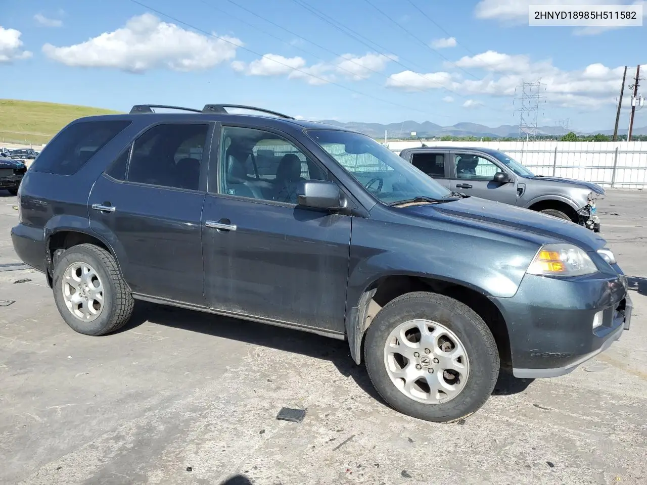 2005 Acura Mdx Touring VIN: 2HNYD18985H511582 Lot: 61774035
