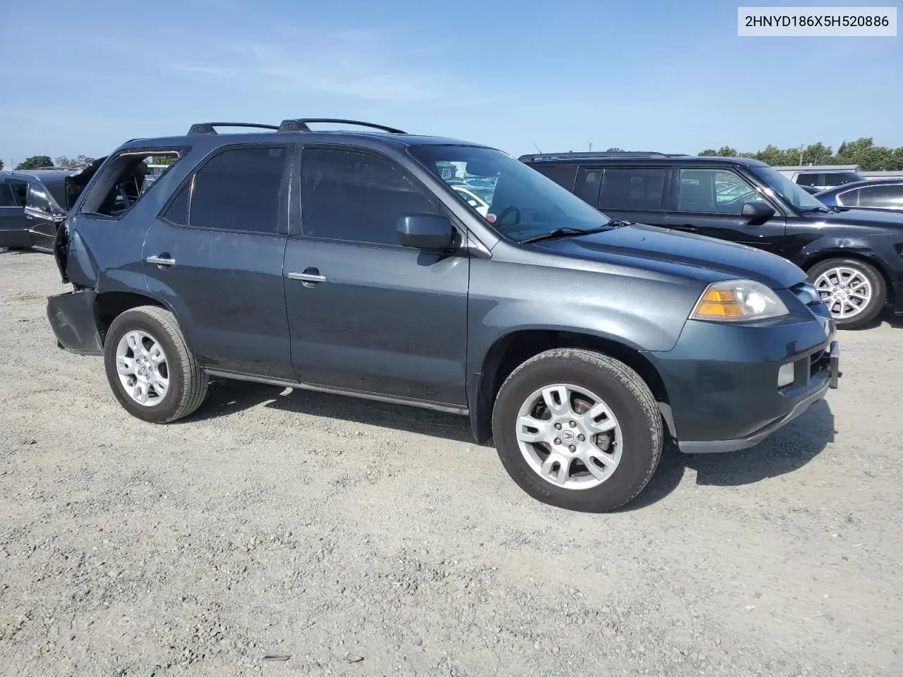 2005 Acura Mdx Touring VIN: 2HNYD186X5H520886 Lot: 61969445