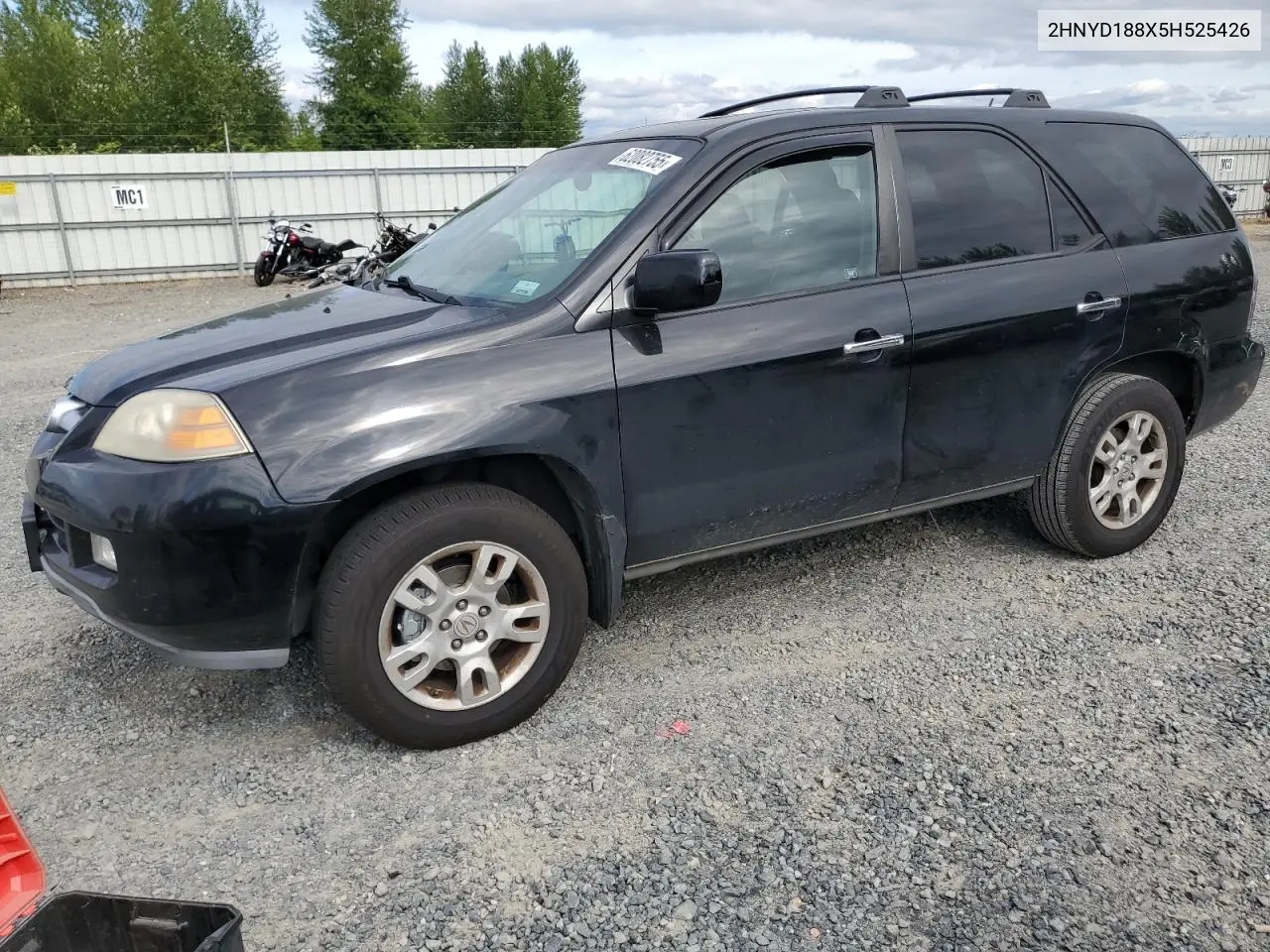 2005 Acura Mdx Touring VIN: 2HNYD188X5H525426 Lot: 62082755