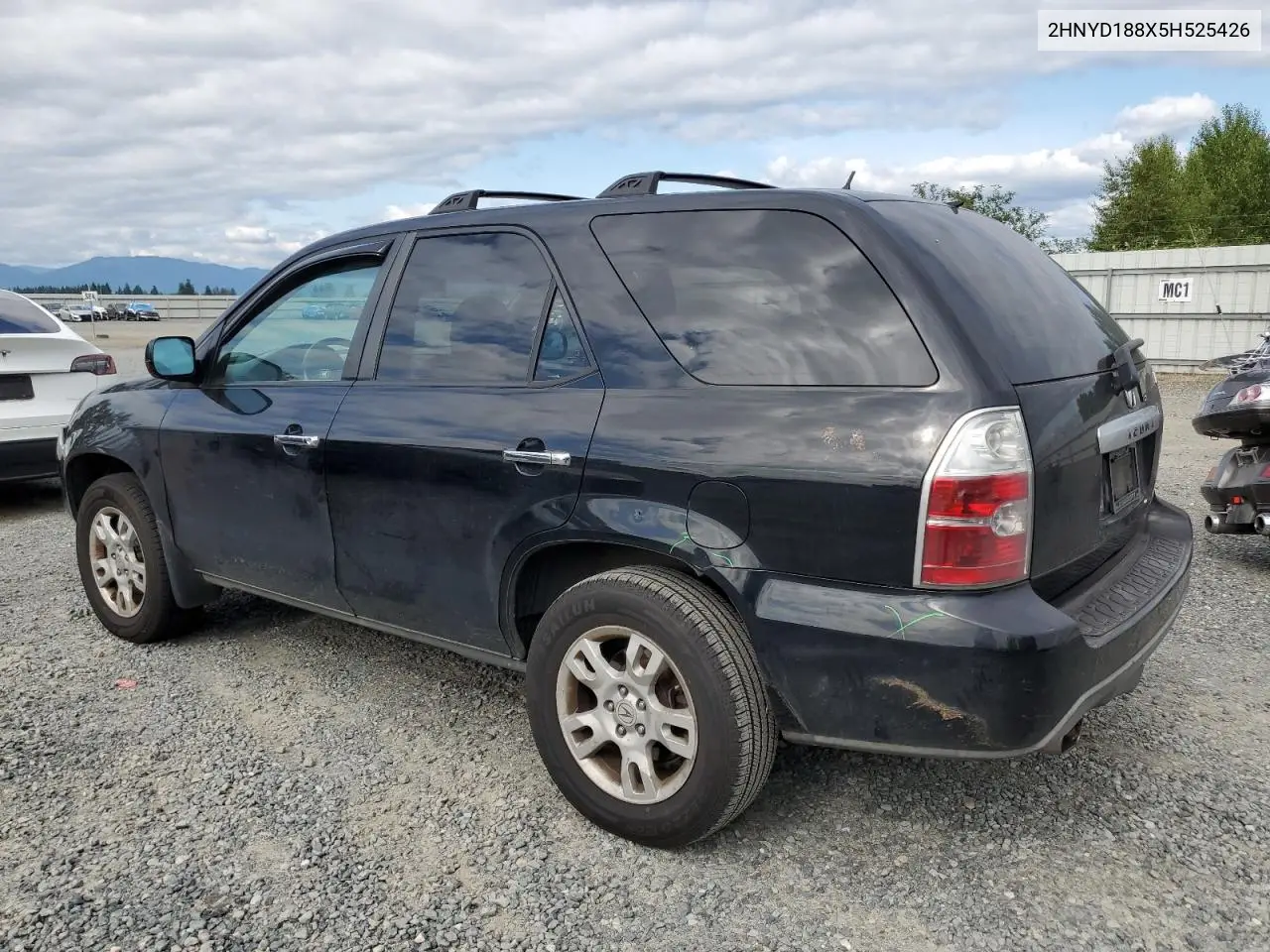 2005 Acura Mdx Touring VIN: 2HNYD188X5H525426 Lot: 62082755