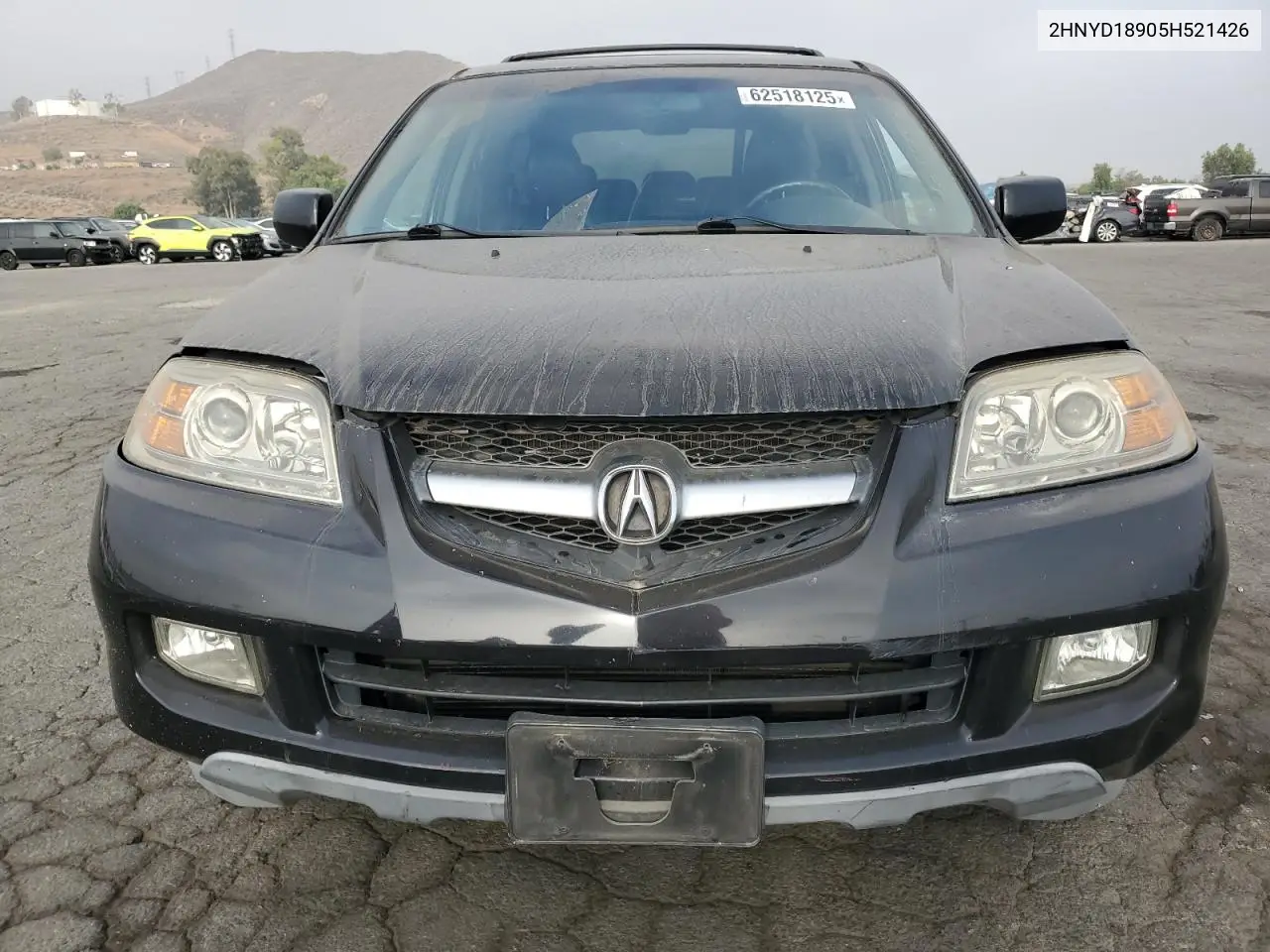 2005 Acura Mdx Touring VIN: 2HNYD18905H521426 Lot: 62518125