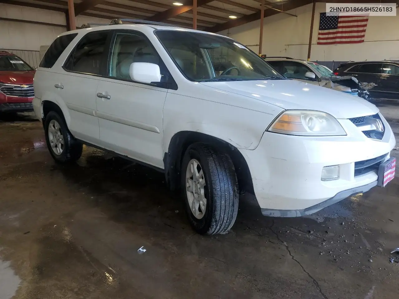 2005 Acura Mdx Touring VIN: 2HNYD18665H526183 Lot: 62551305