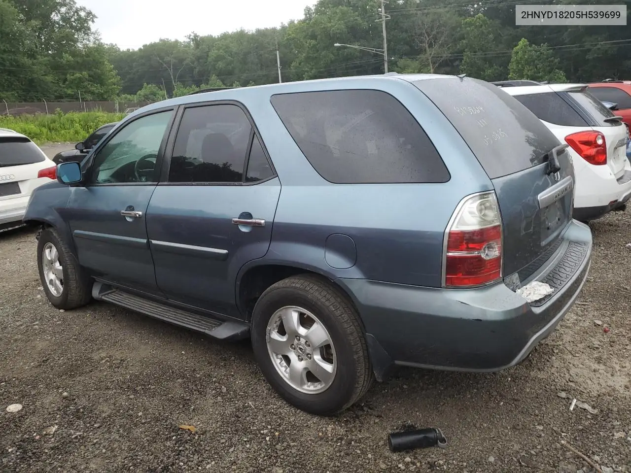 2005 Acura Mdx VIN: 2HNYD18205H539699 Lot: 62694425