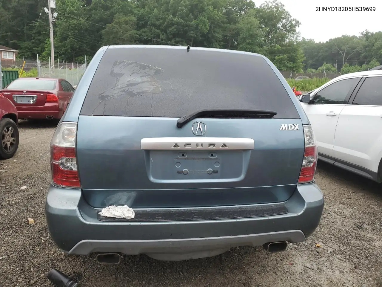 2005 Acura Mdx VIN: 2HNYD18205H539699 Lot: 62694425