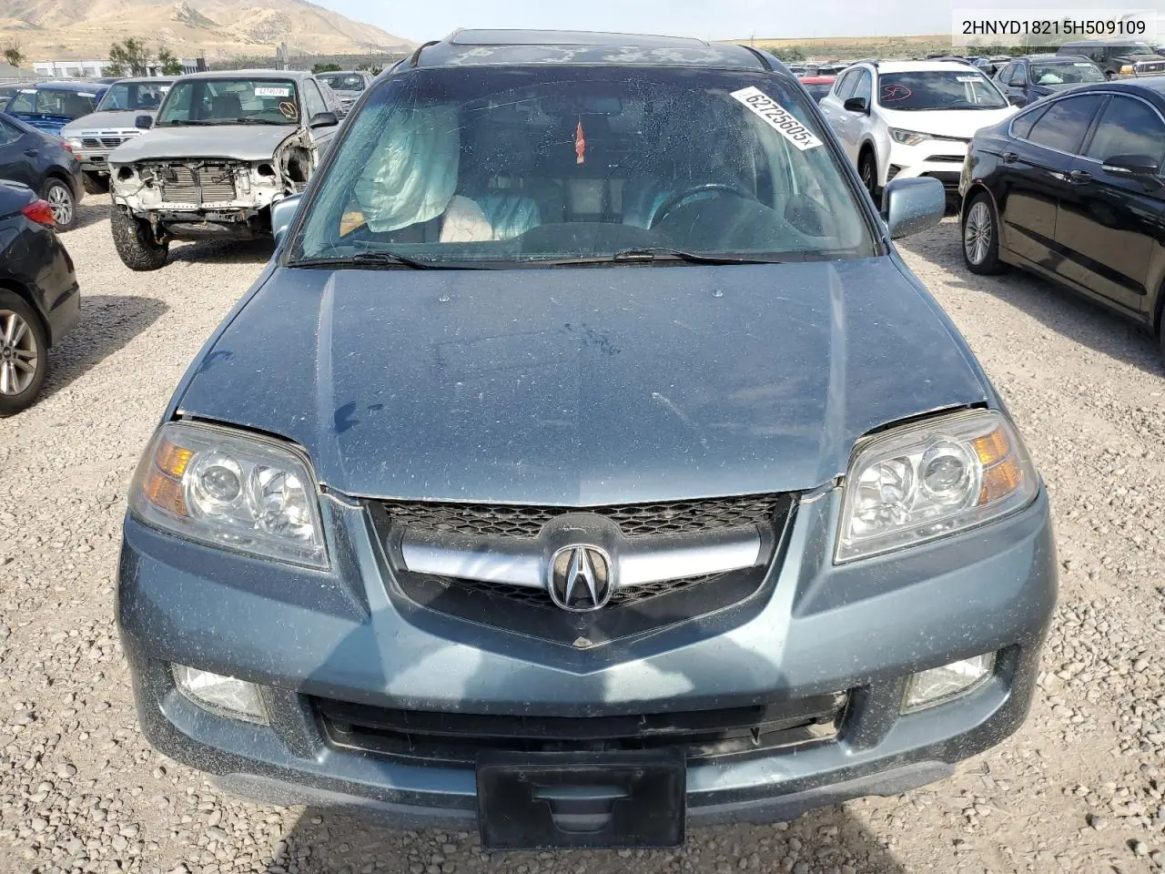2005 Acura Mdx VIN: 2HNYD18215H509109 Lot: 62725605