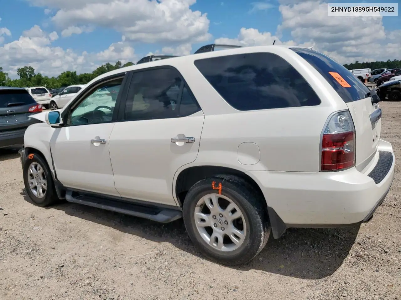 2005 Acura Mdx Touring VIN: 2HNYD18895H549622 Lot: 62836115