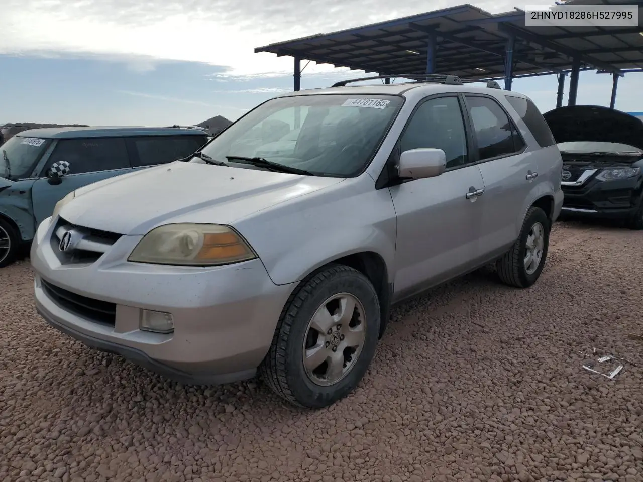 2006 Acura Mdx VIN: 2HNYD18286H527995 Lot: 44781165