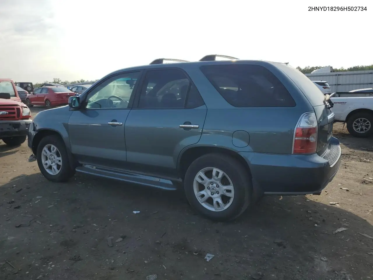 2006 Acura Mdx VIN: 2HNYD18296H502734 Lot: 62935375