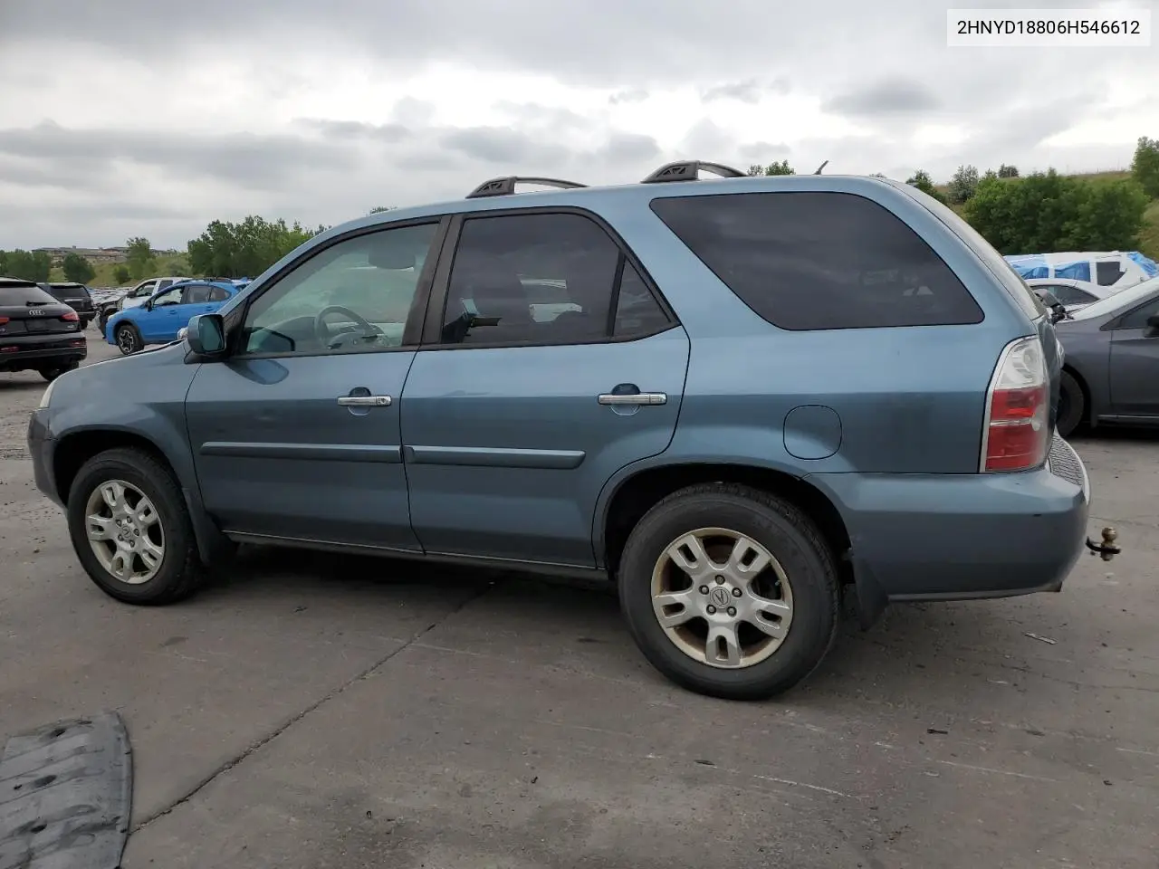 2006 Acura Mdx Touring VIN: 2HNYD18806H546612 Lot: 62953795