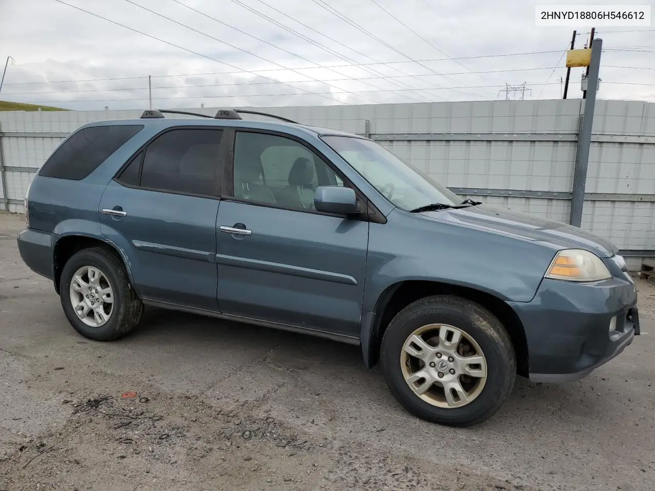 2006 Acura Mdx Touring VIN: 2HNYD18806H546612 Lot: 62953795