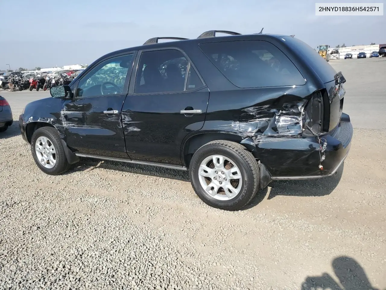 2006 Acura Mdx Touring VIN: 2HNYD18836H542571 Lot: 63344875