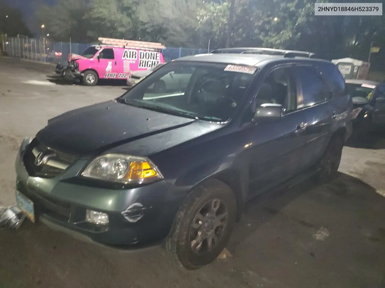 2006 Acura Mdx Touring VIN: 2HNYD18846H523379 Lot: 63350525