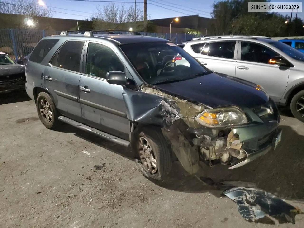 2006 Acura Mdx Touring VIN: 2HNYD18846H523379 Lot: 63350525