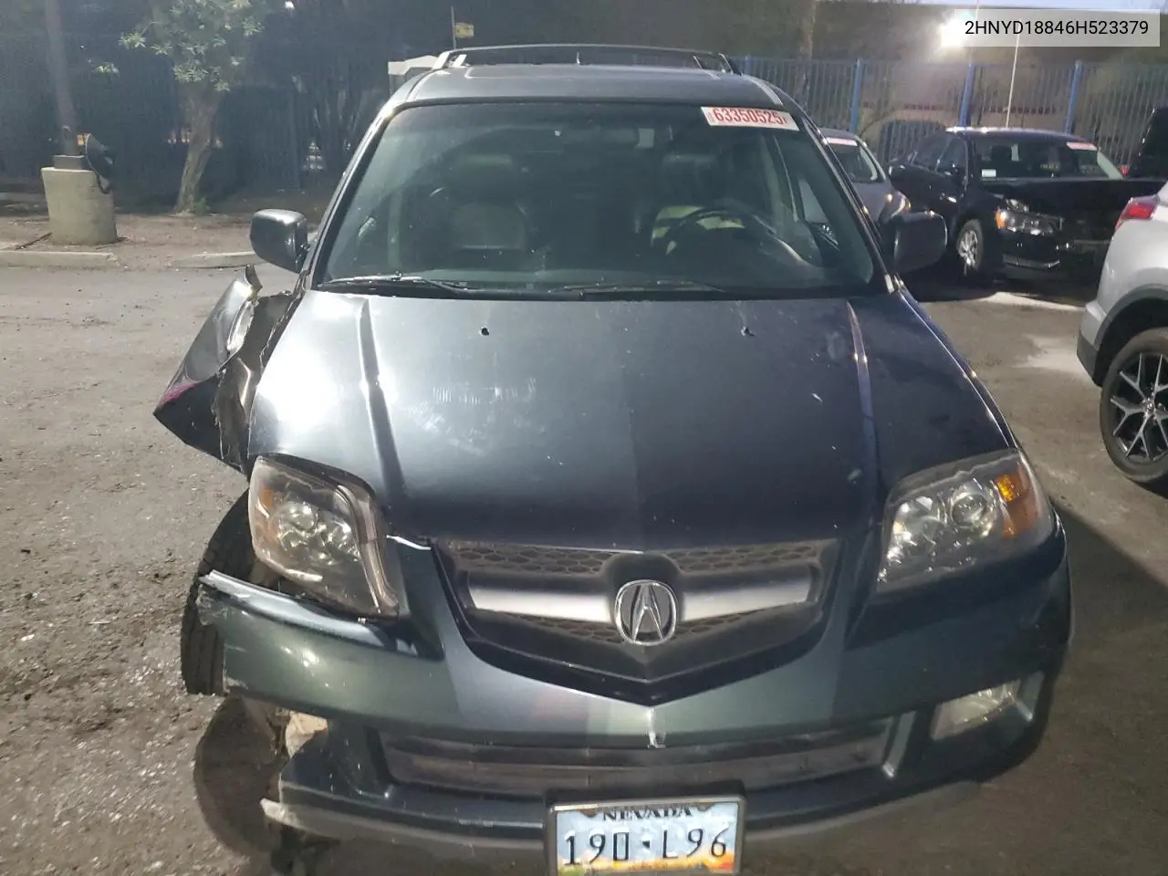 2006 Acura Mdx Touring VIN: 2HNYD18846H523379 Lot: 63350525