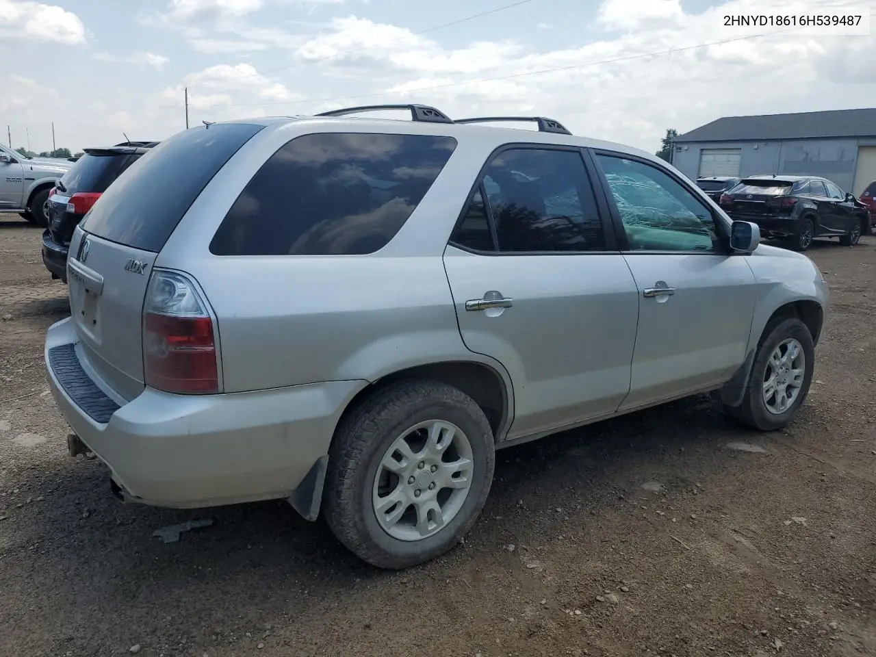2006 Acura Mdx Touring VIN: 2HNYD18616H539487 Lot: 63457435