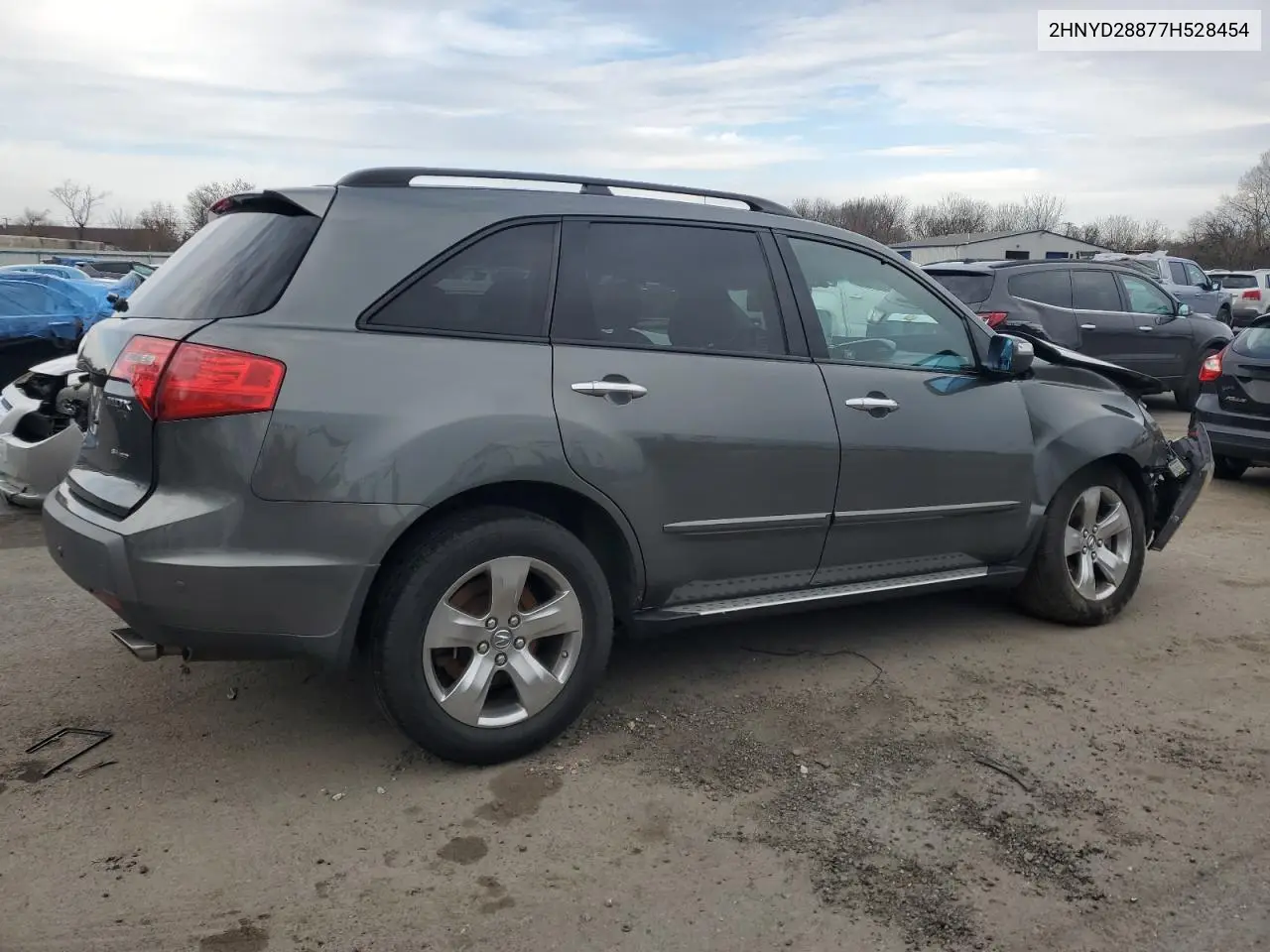 2007 Acura Mdx Sport VIN: 2HNYD28877H528454 Lot: 46060005