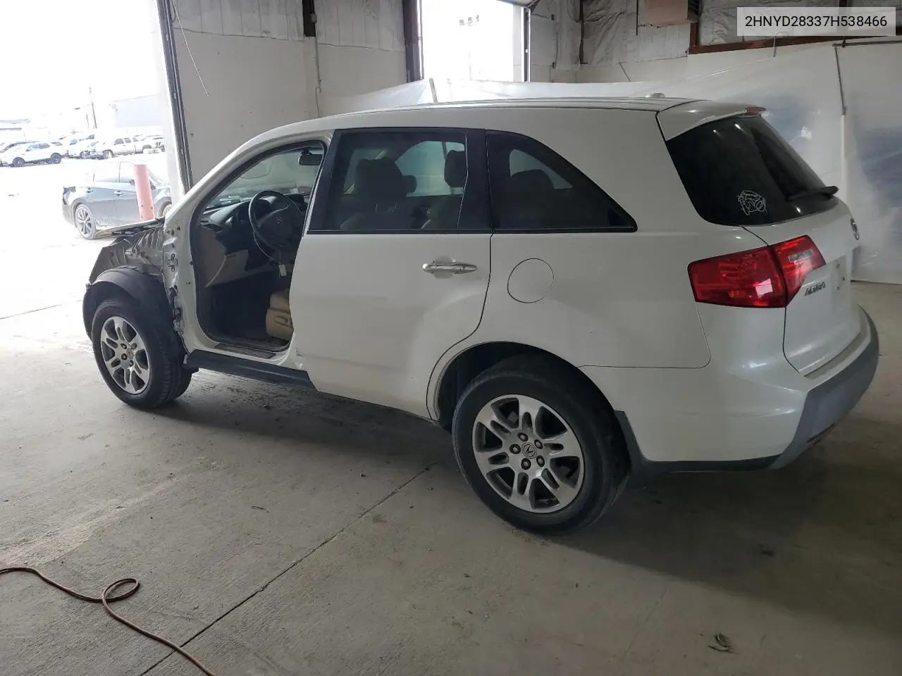 2007 Acura Mdx Technology VIN: 2HNYD28337H538466 Lot: 52322205