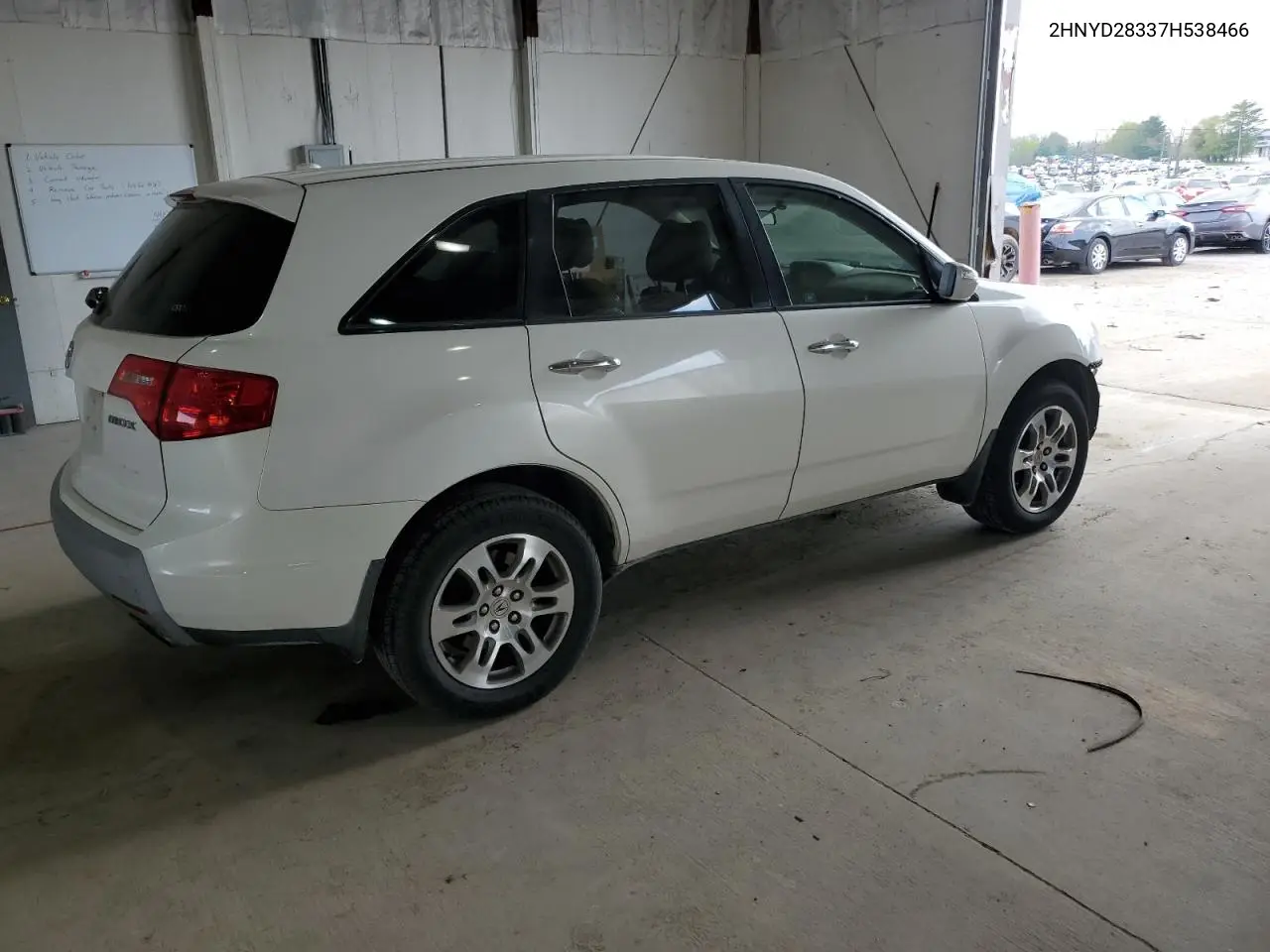 2007 Acura Mdx Technology VIN: 2HNYD28337H538466 Lot: 52322205