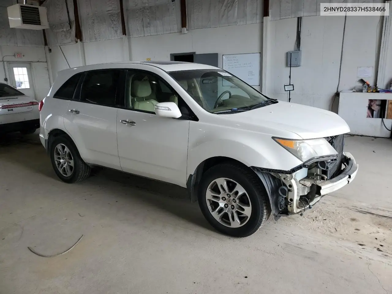 2007 Acura Mdx Technology VIN: 2HNYD28337H538466 Lot: 52322205