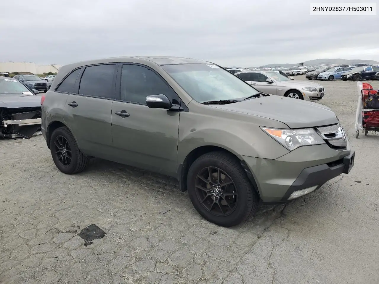 2007 Acura Mdx Technology VIN: 2HNYD28377H503011 Lot: 54323075