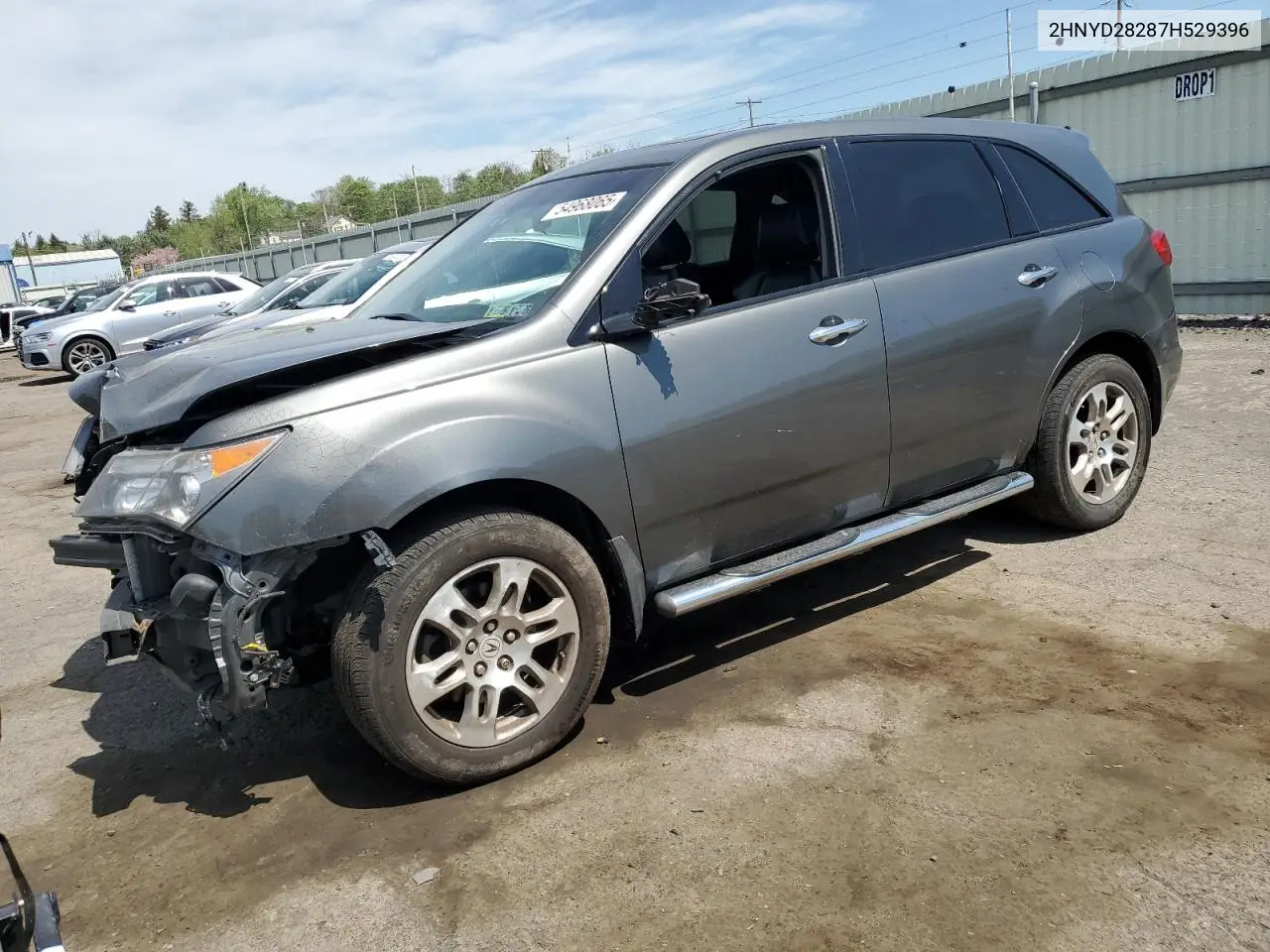 2007 Acura Mdx VIN: 2HNYD28287H529396 Lot: 54968065