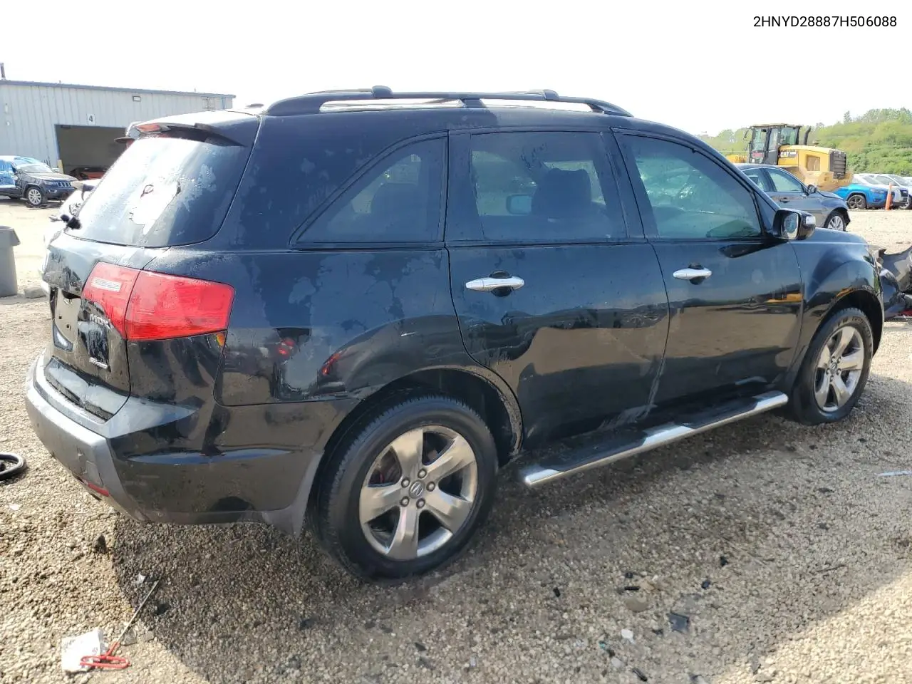 2007 Acura Mdx Sport VIN: 2HNYD28887H506088 Lot: 56247765