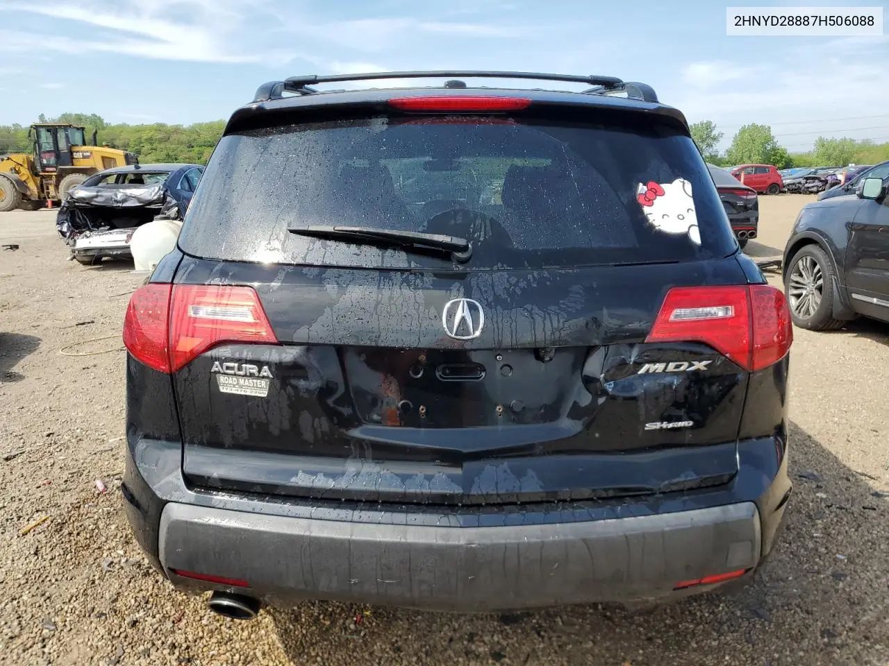2007 Acura Mdx Sport VIN: 2HNYD28887H506088 Lot: 56247765