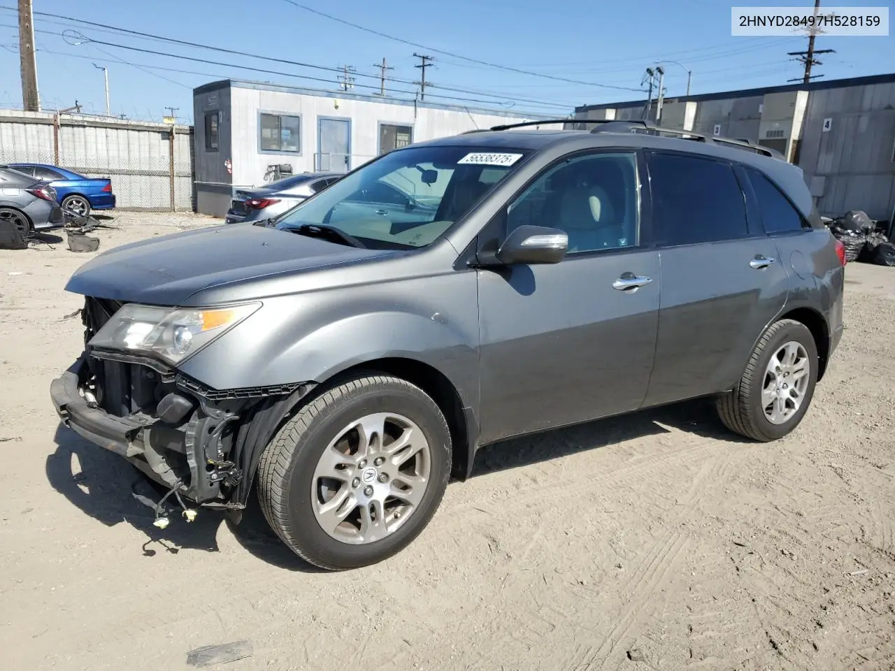 2007 Acura Mdx Technology VIN: 2HNYD28497H528159 Lot: 56538375