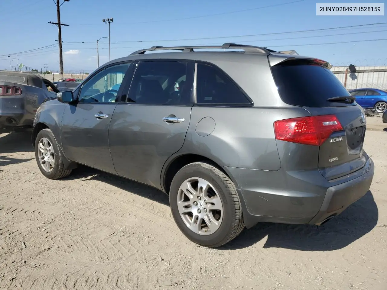 2007 Acura Mdx Technology VIN: 2HNYD28497H528159 Lot: 56538375