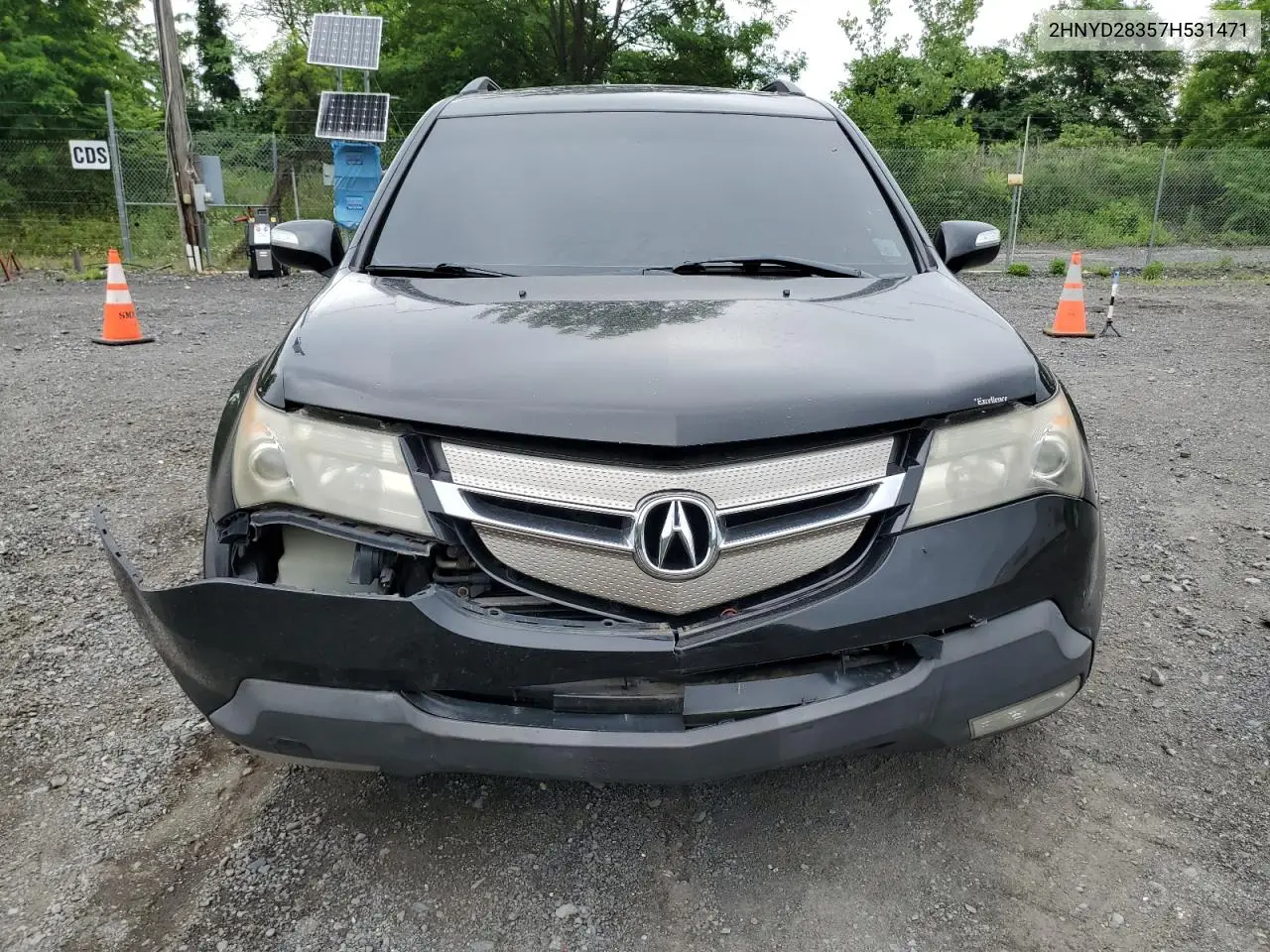 2007 Acura Mdx Technology VIN: 2HNYD28357H531471 Lot: 62690555