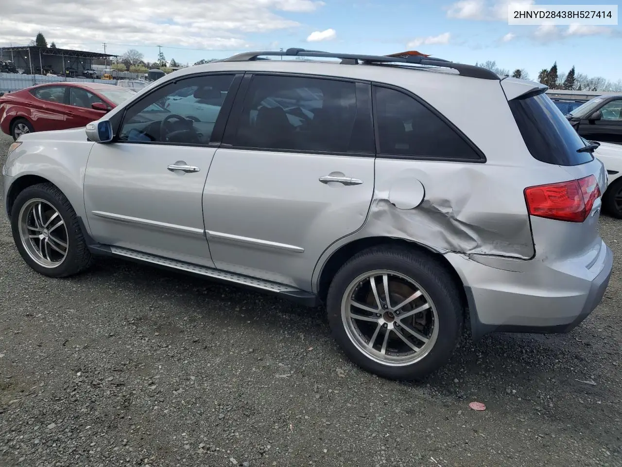 2008 Acura Mdx Technology VIN: 2HNYD28438H527414 Lot: 44111155