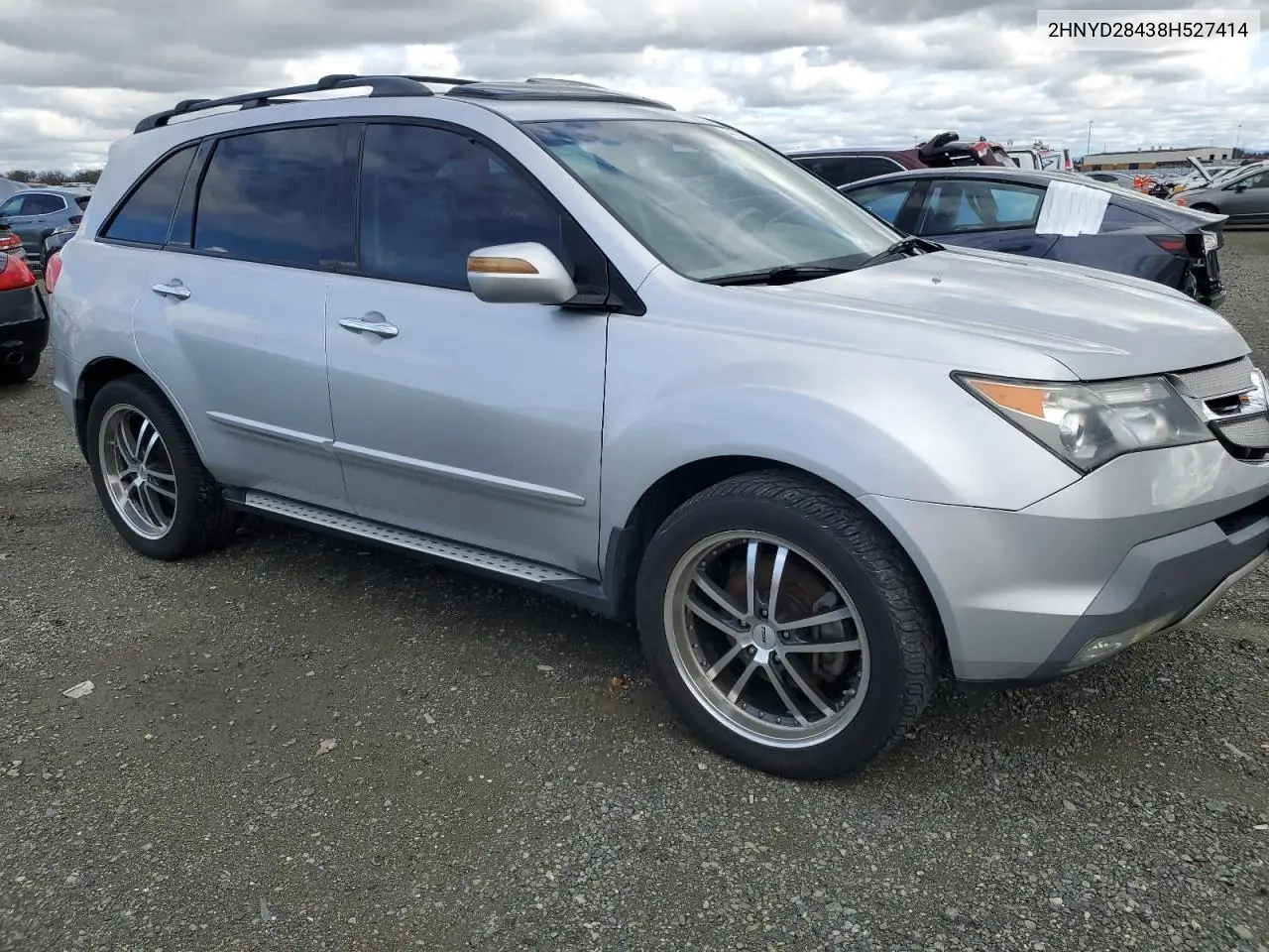 2008 Acura Mdx Technology VIN: 2HNYD28438H527414 Lot: 44111155