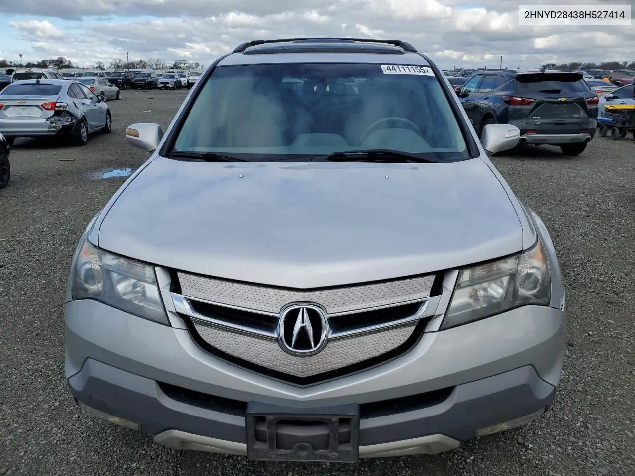 2008 Acura Mdx Technology VIN: 2HNYD28438H527414 Lot: 44111155