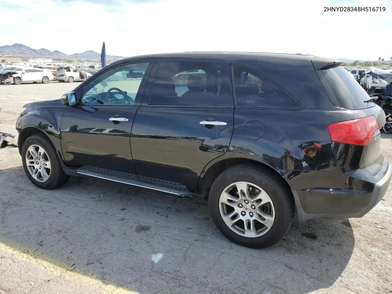 2008 Acura Mdx Technology VIN: 2HNYD28348H516719 Lot: 53001685