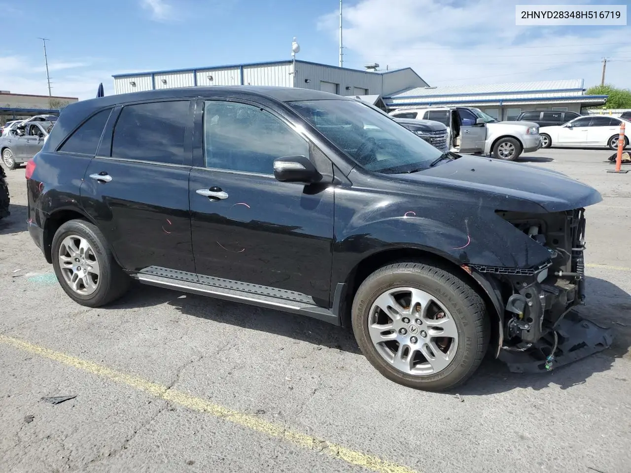 2008 Acura Mdx Technology VIN: 2HNYD28348H516719 Lot: 53001685
