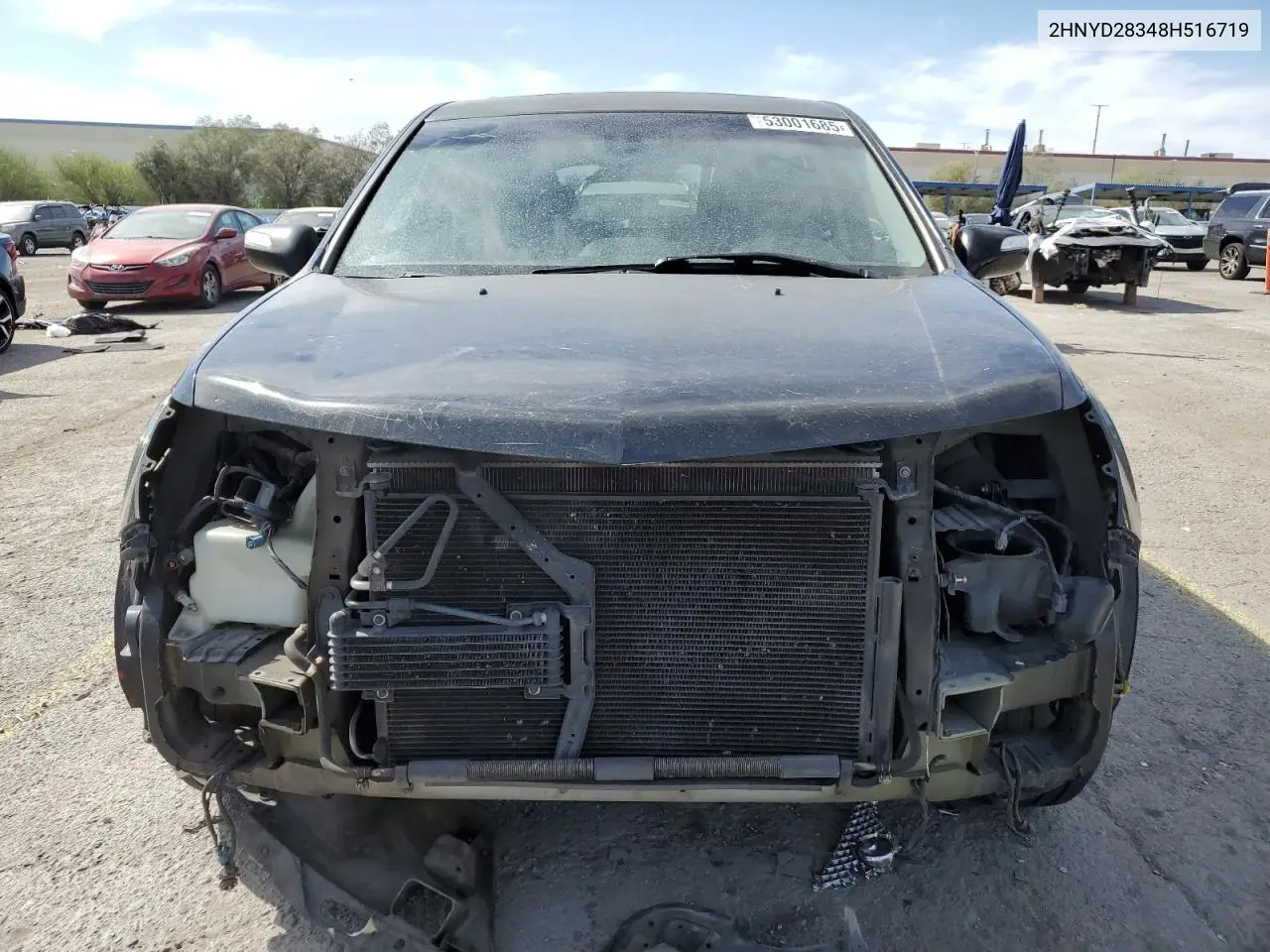 2008 Acura Mdx Technology VIN: 2HNYD28348H516719 Lot: 53001685