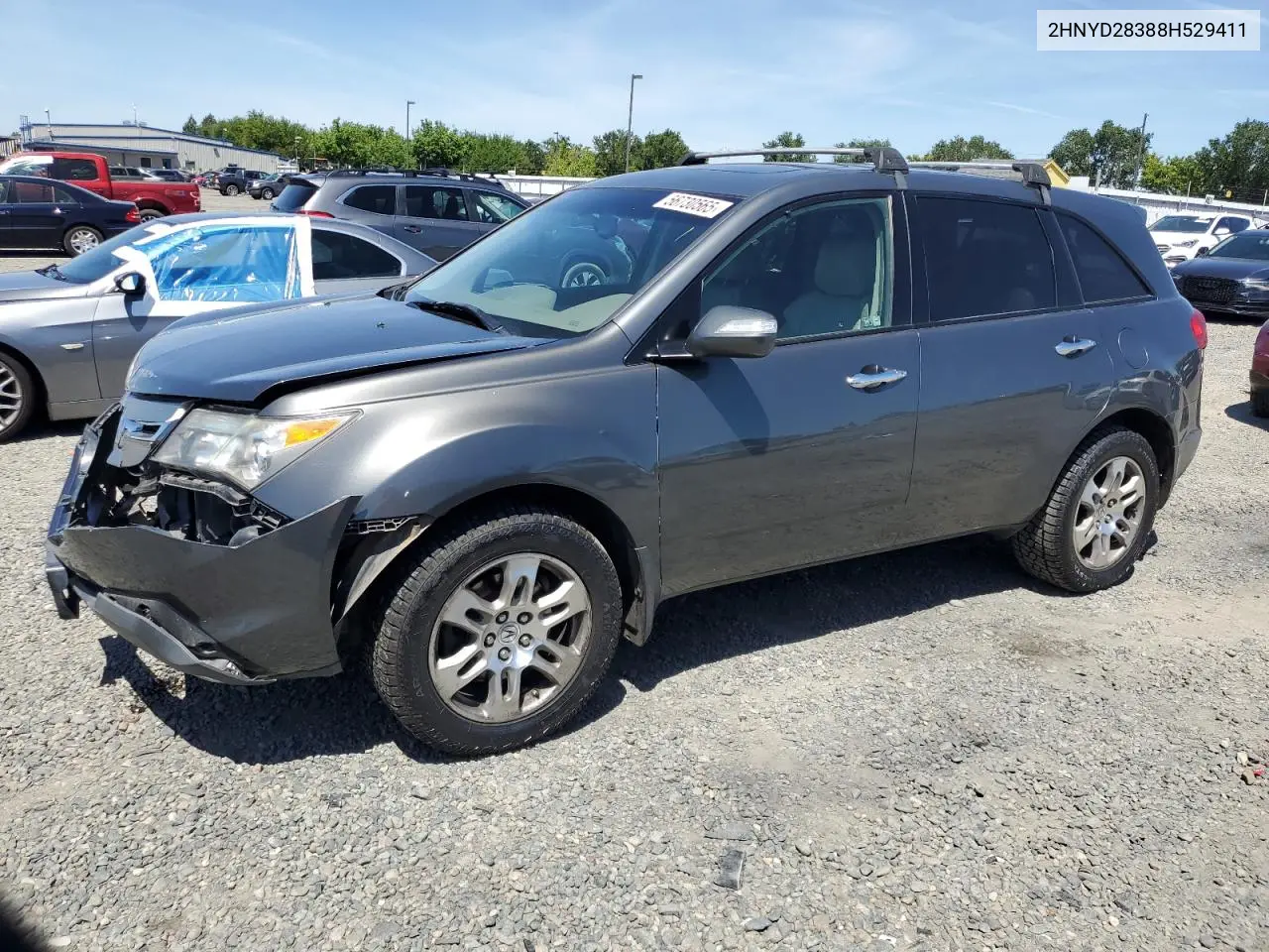 2008 Acura Mdx Technology VIN: 2HNYD28388H529411 Lot: 56730565