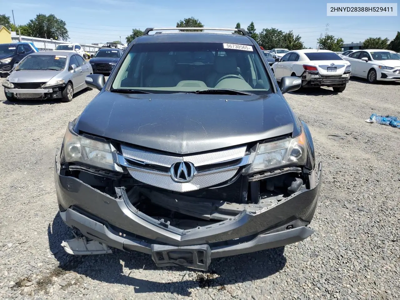 2008 Acura Mdx Technology VIN: 2HNYD28388H529411 Lot: 56730565