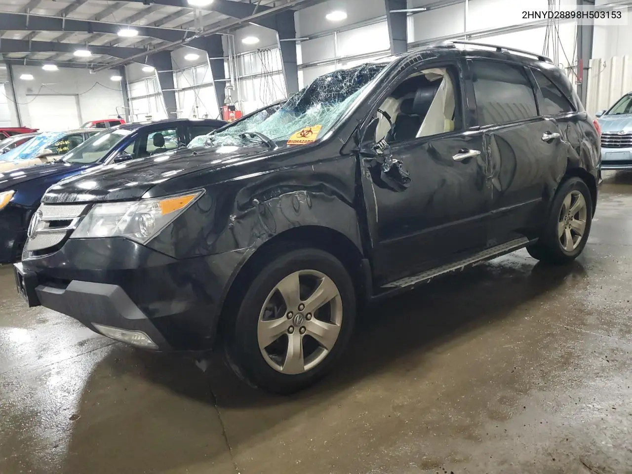 2008 Acura Mdx Sport VIN: 2HNYD28898H503153 Lot: 62295175