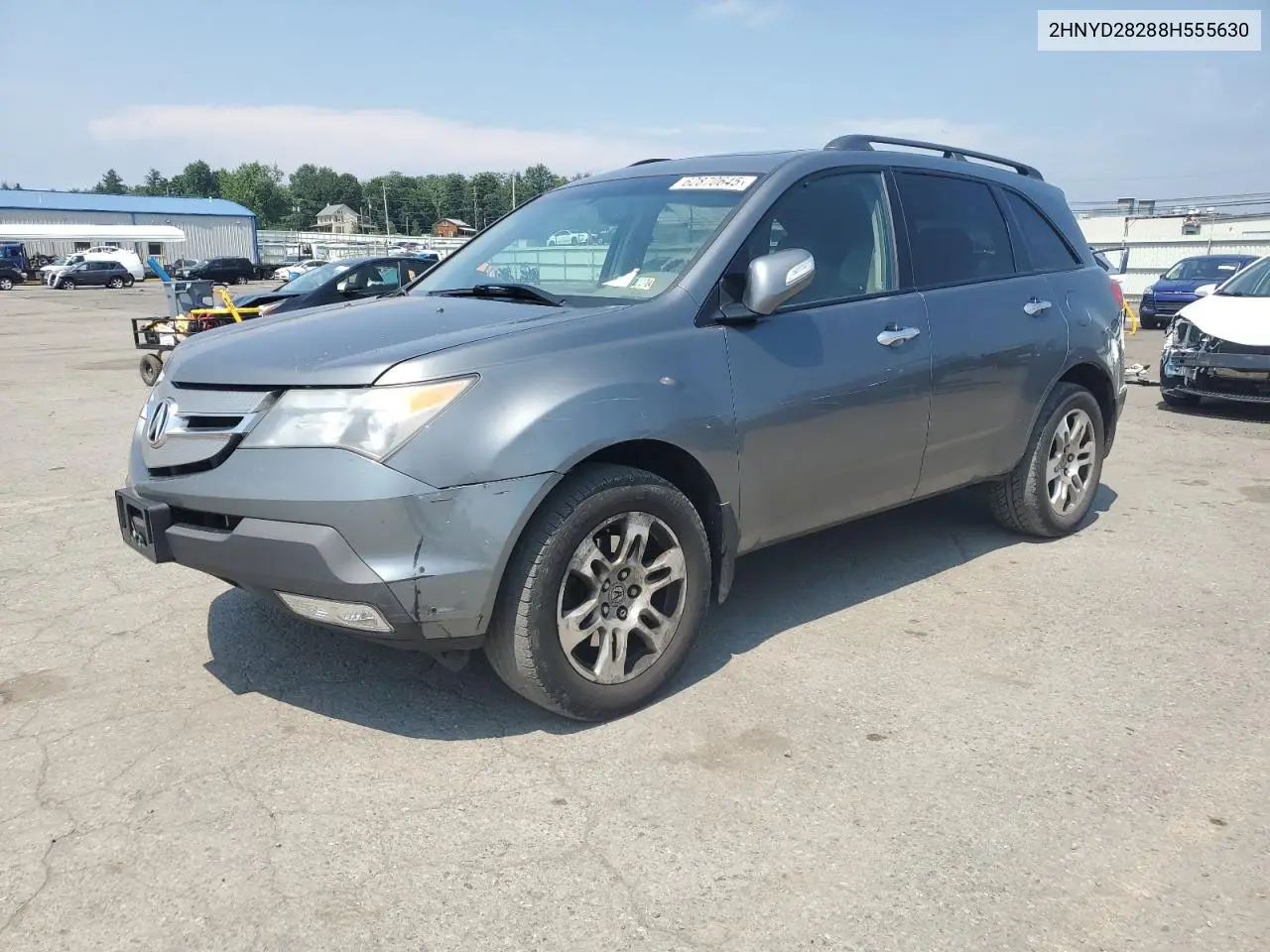 2008 Acura Mdx VIN: 2HNYD28288H555630 Lot: 62870645